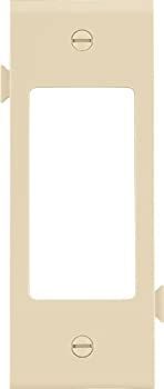 Eaton STC26W Polycarbonate 1-Gang Decorator Sectional Mid Size Center Wall Plate White by Eaton