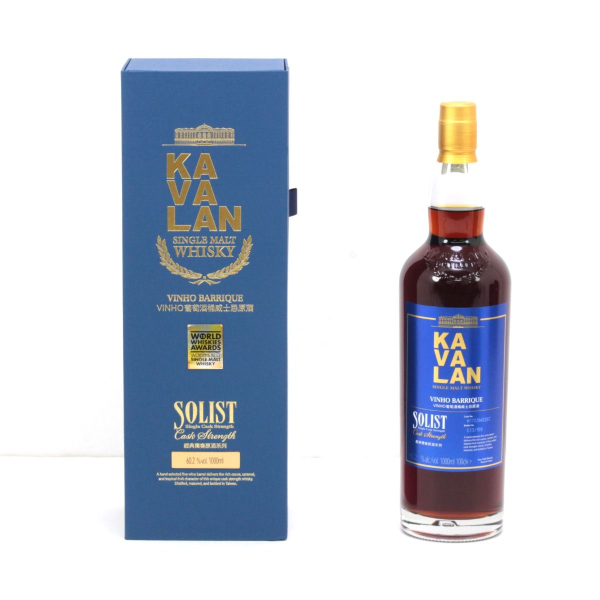 KAVALAN シングルモルトウイスキー 1,000ml ※専用袋付き KAVALAN シングルモルトウイスキー 1,000ml ※専用袋付き