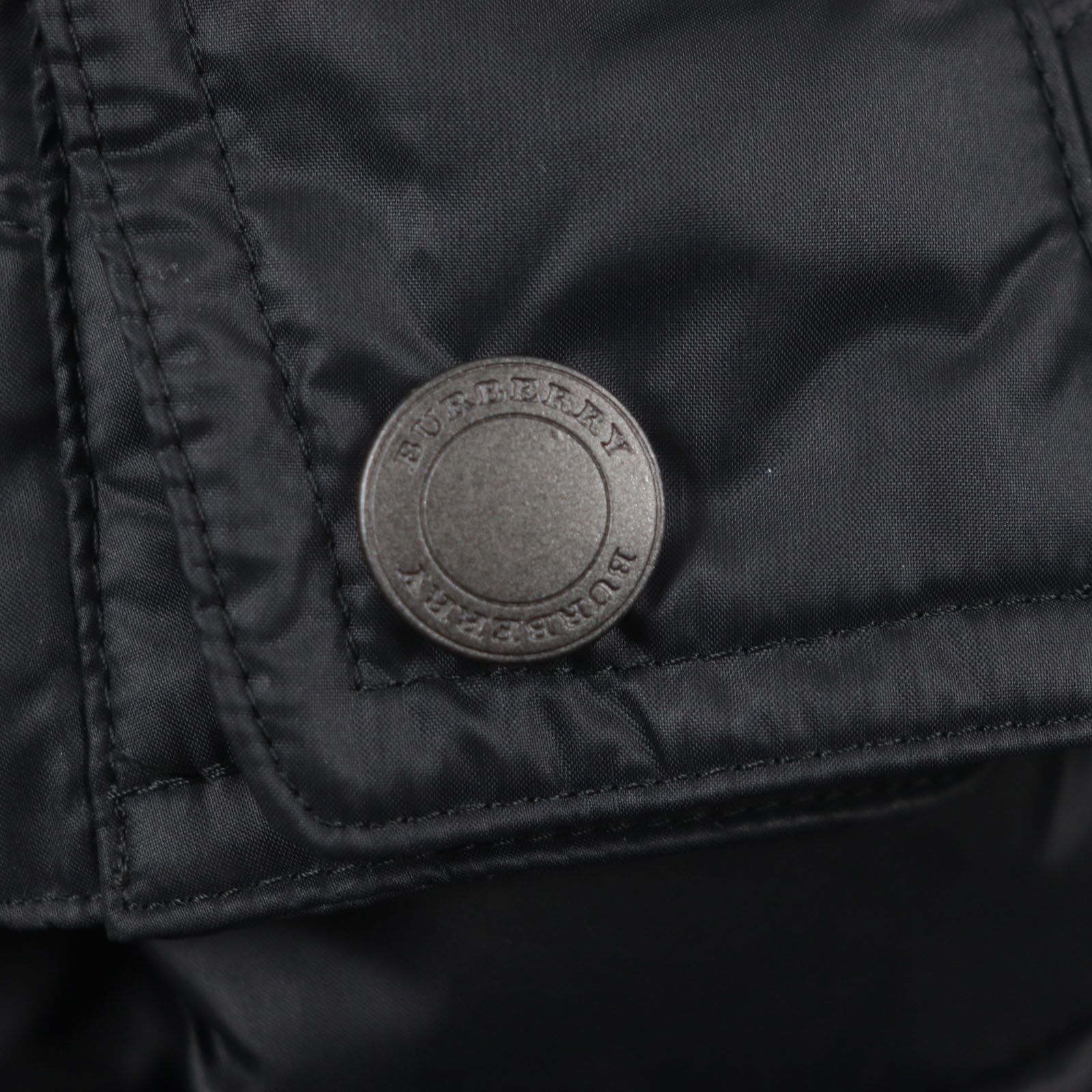 BURBERRY LONDON バーバリーロンドン ダウンベスト ブラック 38