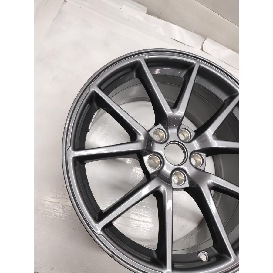 ◆配送先指定あり◆ 18x8.5J テスラ MODEL3 純正 5H -114.3 1本のみ TESLA モデル3 1044261-00-A ～本州 四国は ～