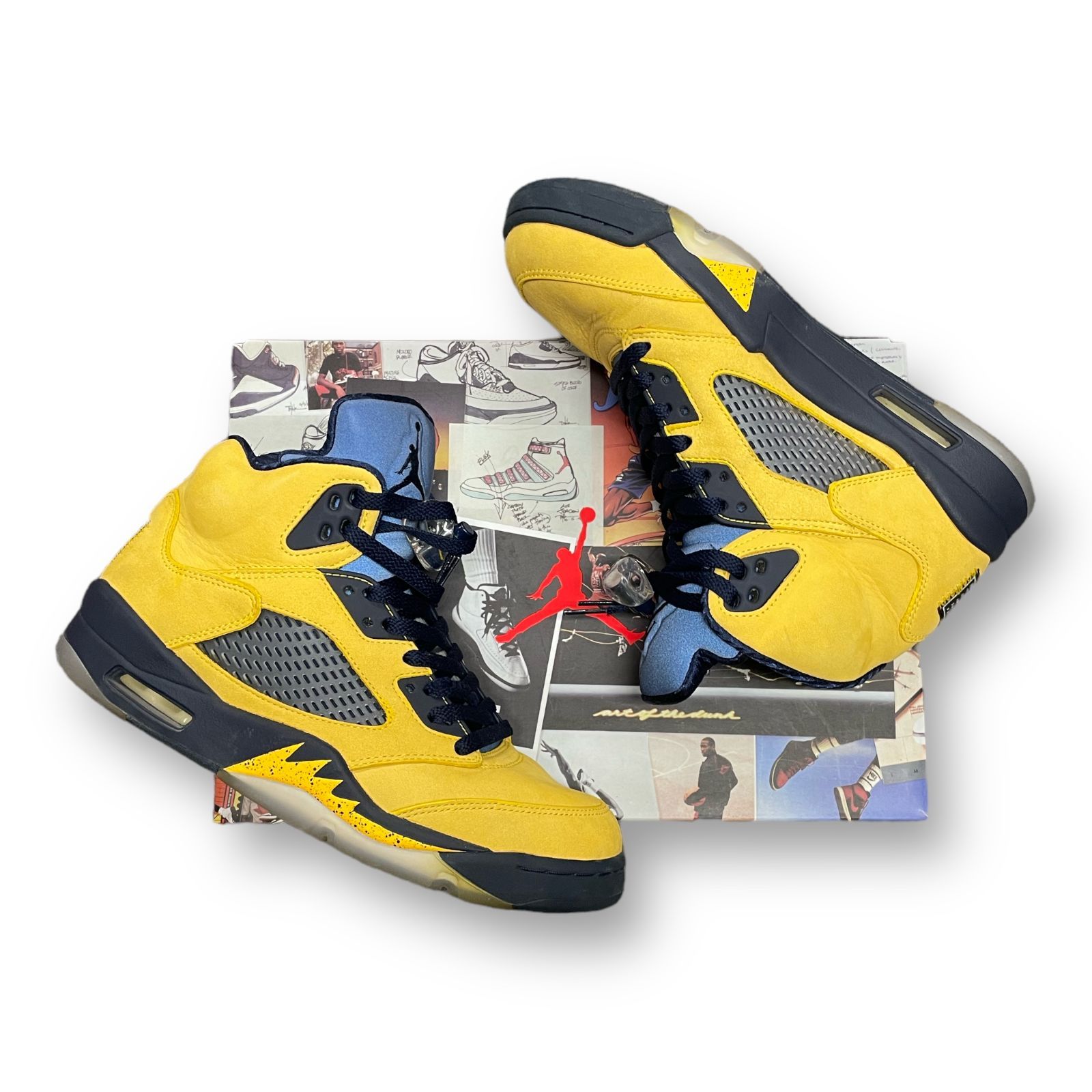 国内正規 NIKE AIR JORDAN 5 RETRO SE CQ9541-704 MICHIGAN ミシガン ジョーダン5 スニーカー ナイキ  27cm 55601A - メルカリ