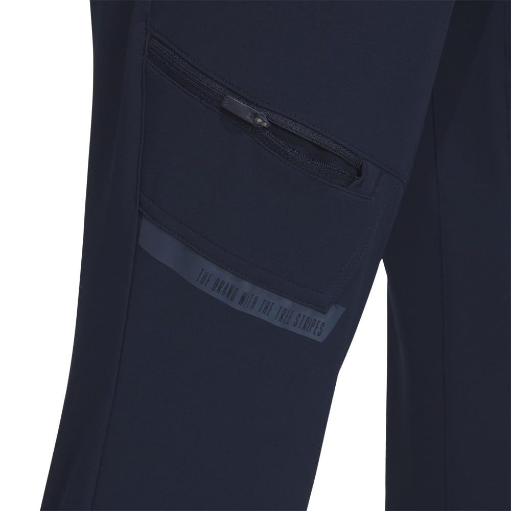  アディダスゴルフ ゴルフパンツ WIND RDY EX Stretch active 撥水 UVケア付き アンクルパンツ メンズ カレッジネイビー 85 フィッシングバッグ 釣りショップ レインウェア ウェア