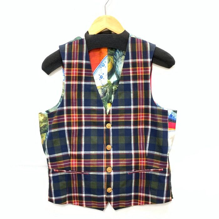 【中古品】ETRO エトロ ベスト トップス ブランド 古着 カラー：総柄 メンズ 【141-250125-gm-05-fuz】
