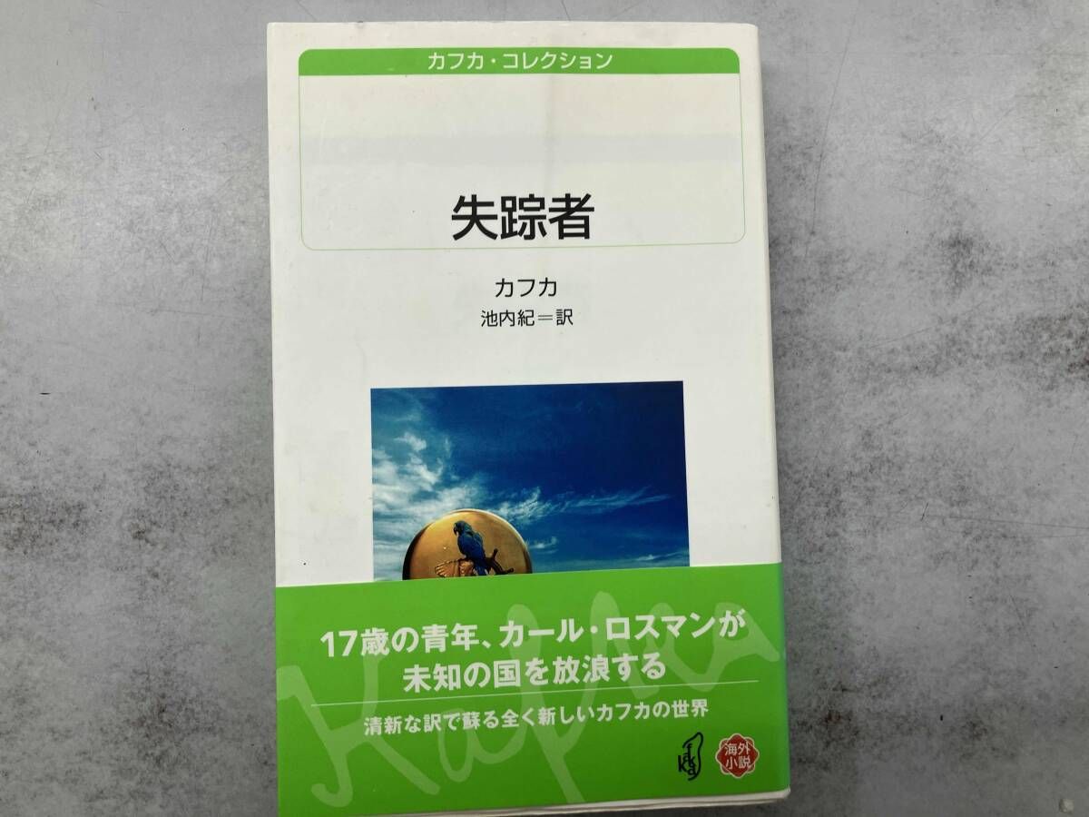 【独文】フランツ・カフカ『失踪者』『訴訟』『城』他 全5冊 失踪者 フランツ・カフカ - メルカリ