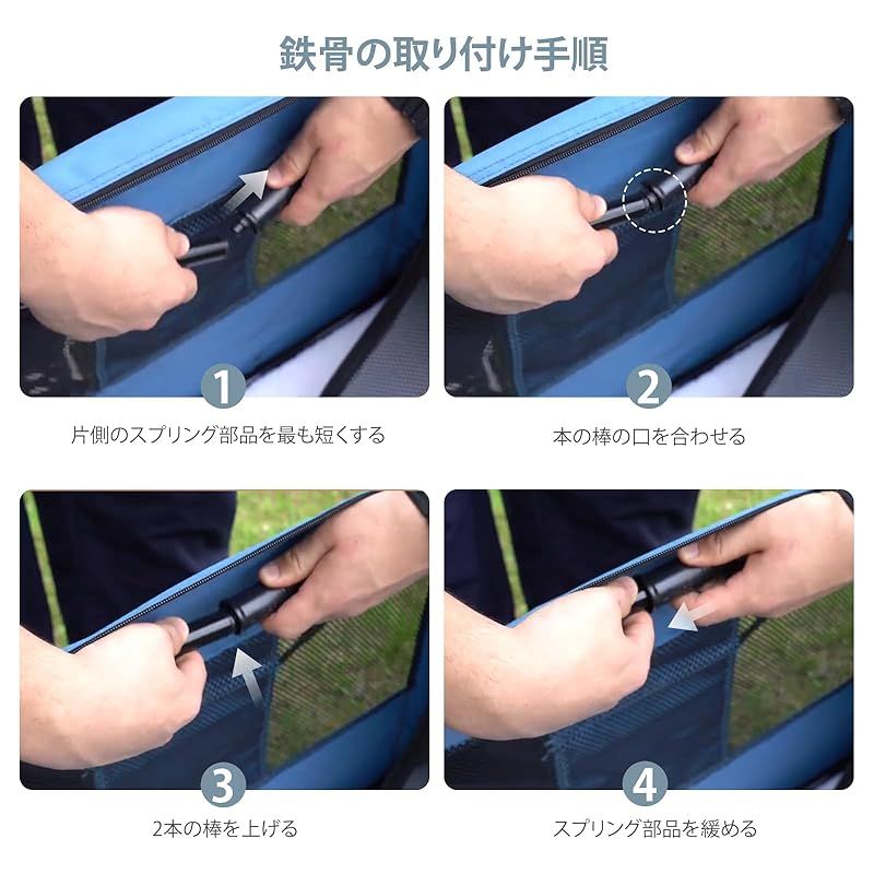 折りたたみ ペットケージ60x42x42cm省スペース頑丈耐久変形しない