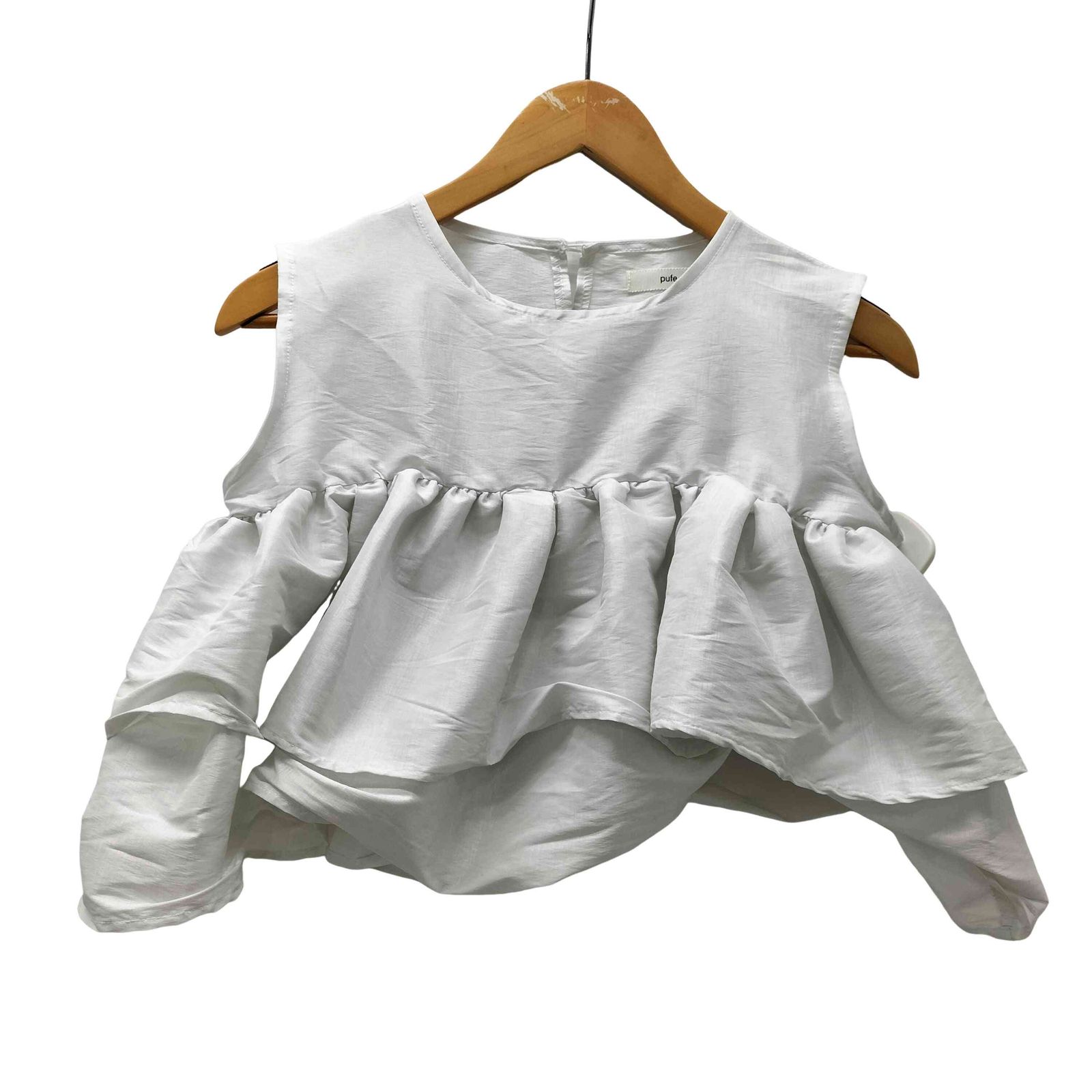 OpeningAct】フェイクレザーパンツ [OPENING ACT] ユーズド加工