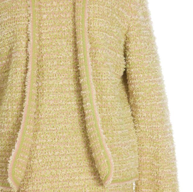 フォクシー FOXEY スパンコール ツイード ワンピーススーツ  