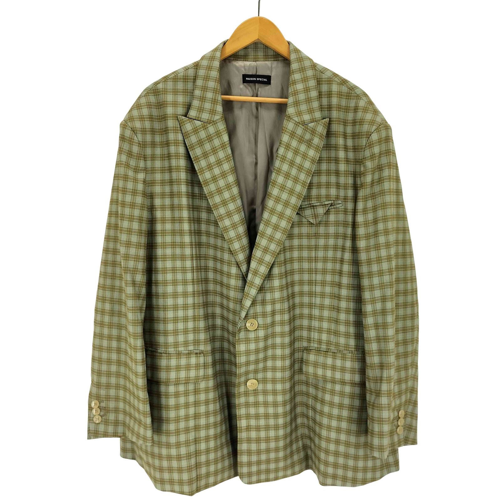 メゾンスペシャルジャケット MAISON SPECIAL ジャケット テーラードジャケット 「UNISEX