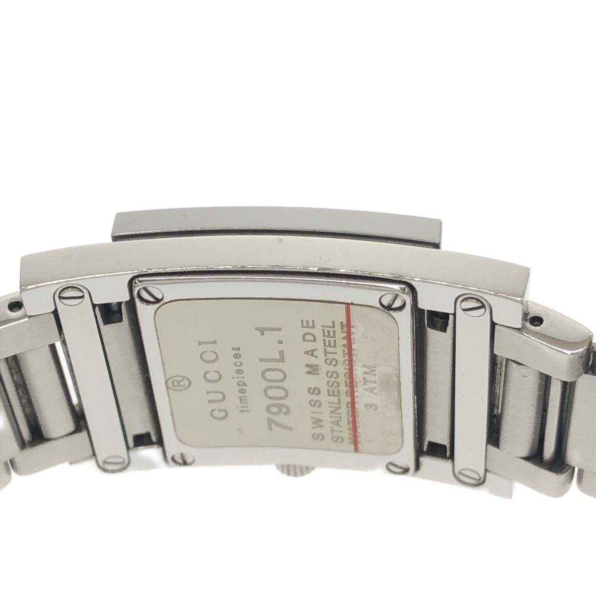 GUCCI グッチ 7900L.1 クォーツ SS スクエア