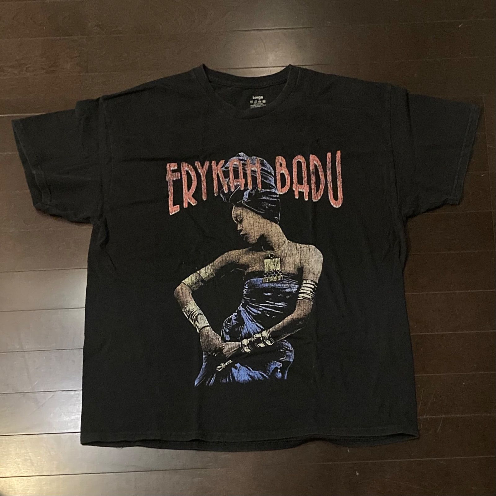 Erykah Badu ツアーTシャツMサイズ新品 古着 Erykah Badu エリカバドゥ TOUR2001 ツアーT ERYKAH BADU