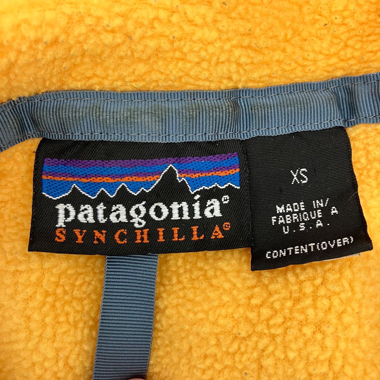 Patagonia パタゴニア SYNCHILLA シンチラ スナップT フリースジャケット アウトドア イエロー XS |mercariメルカリ官方指定廠商|Bibian比比昂代買代購