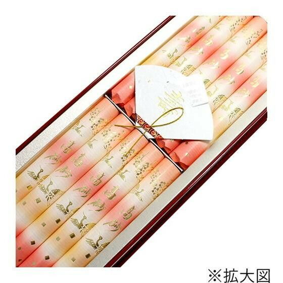 日本香堂 高砂 雅 樹脂塗箱短寸10入 65092