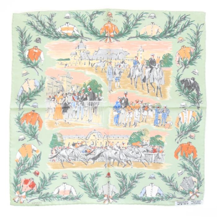 【美品】エルメス HERMES ミニカレ　プチカレ　スカーフ 楽天市場】エルメス スカーフ プチカレの通販
