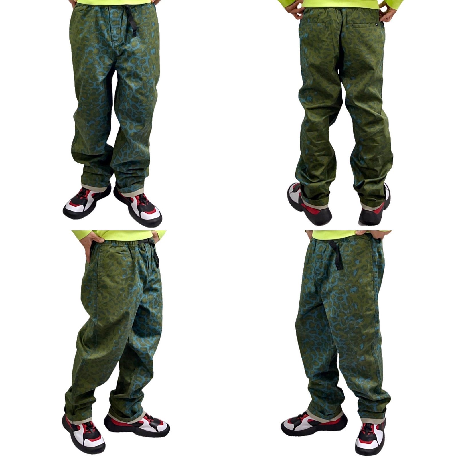 HUF ハフ リアル ツリー カモフラージュ 迷彩 バックプリント ロゴ 