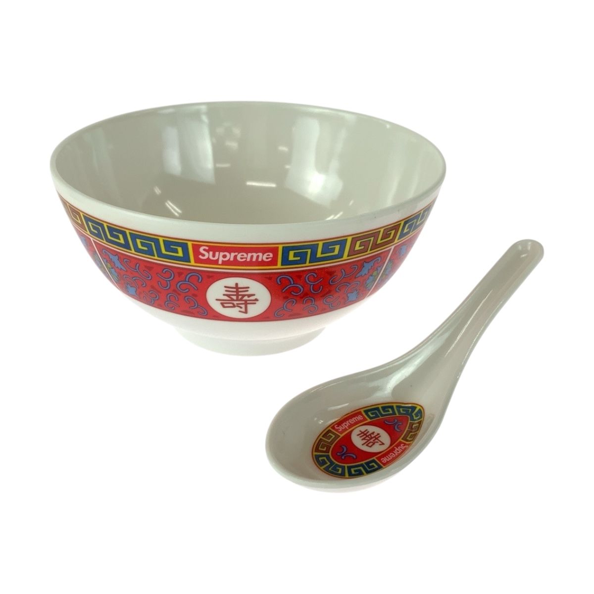 Supreme シュプリーム 16FW スープセット マルチ プラスチック 食器 丼 レンゲセット メンズ 505538