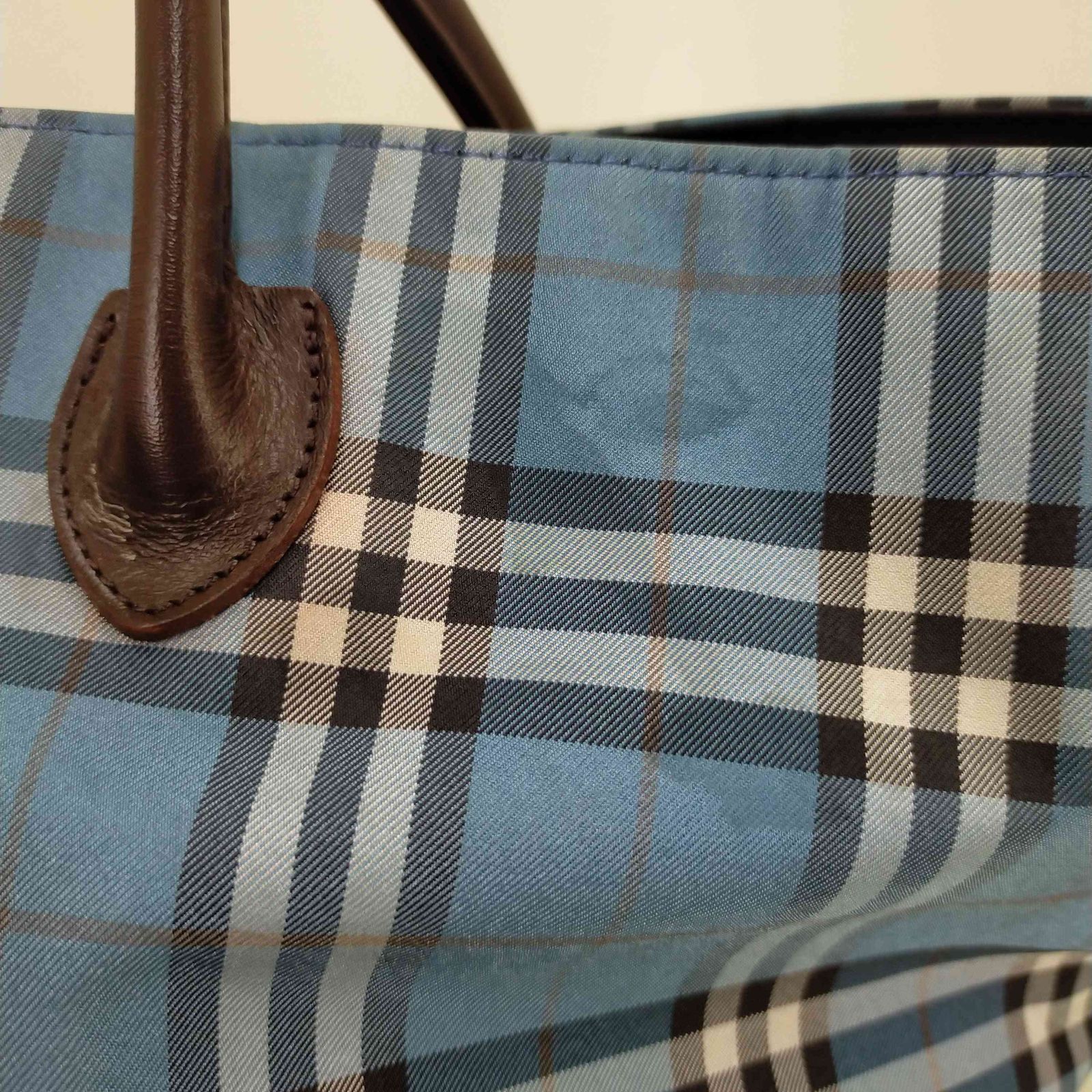 バーバリーブルーレーベル BURBERRY BLUE LABEL 舟形トートバッグ