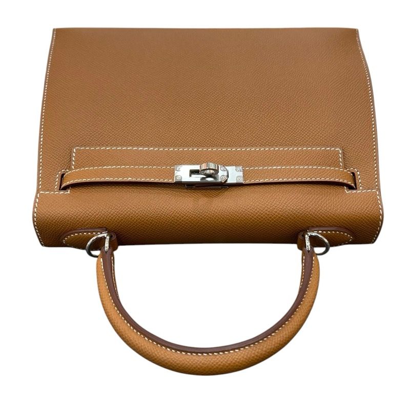 エルメス HERMES ケリー25 外縫い W刻印 ゴールド・シルバー金具  