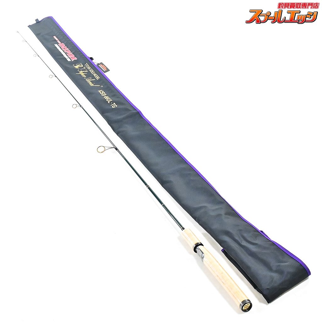 エバーグリーン インスパイア ICSS-66UL TG スーパーエアリアル チタンゴールド EVERGREEN バス スピニング K_240 v42258