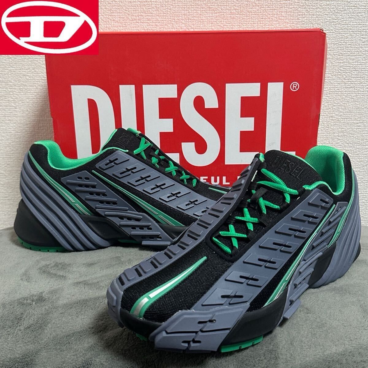 新品 未使用 箱あり 27cm ☆定価53,900円 DIESEL ディーゼル 新品 未使用 箱あり 27cm ☆定価53,900円 DIESEL ディーゼル