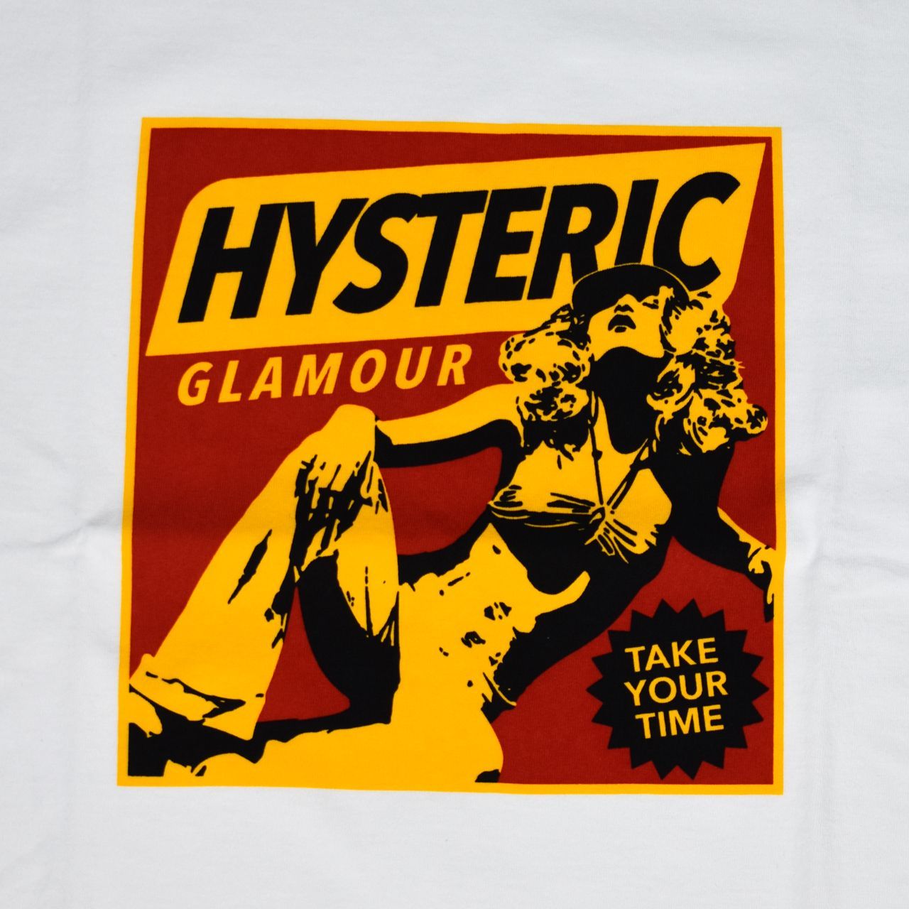 HYSTERIC GLAMOUR ヒステリックグラマー TAKE YOUR TIME Tシャツ