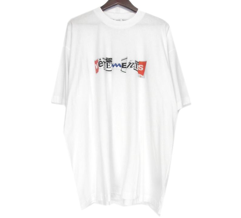 ヴェトモンVETEMENTS□22AW Mixed Logo Tシャツ | almasarat.edu.sa