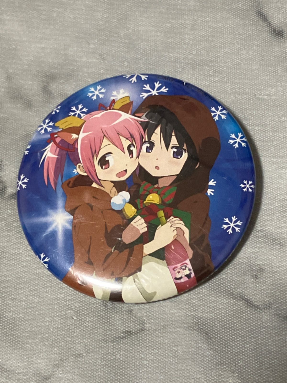 魔法少女まどか☆マギカ あにしゅがクリスマスフェスタ2015 缶バッジ 魔法少女まどか☆マギカ あにしゅがクリスマスフェスタ 2015 缶