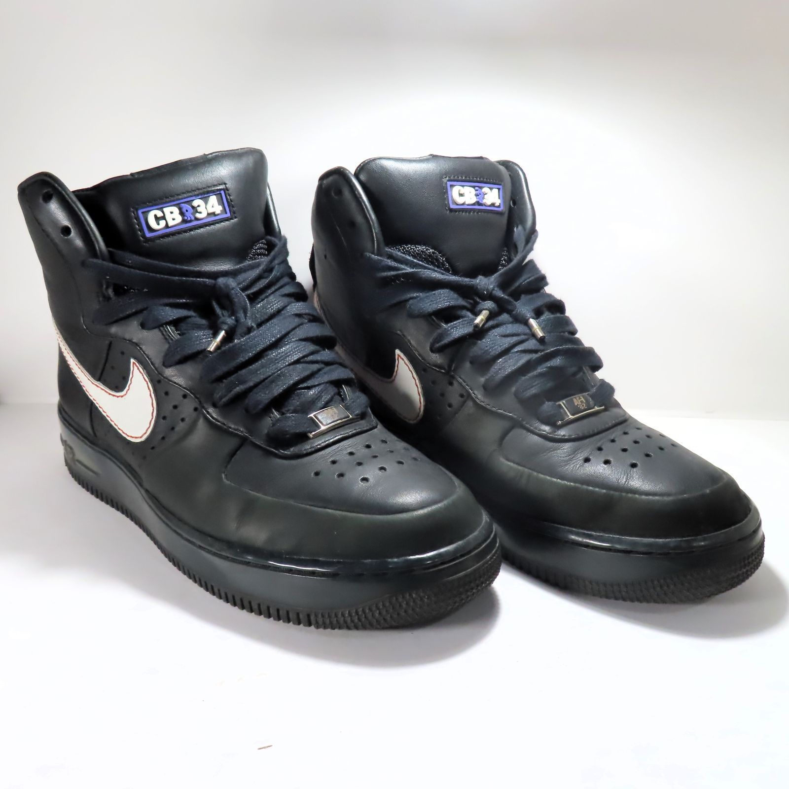 NIKE AIR FORCE 1 CB34 ナイキ エアフォース1 チャールズ バークレー メンズ シューズ スニーカー バッシュ 26cm 黒  ブラック