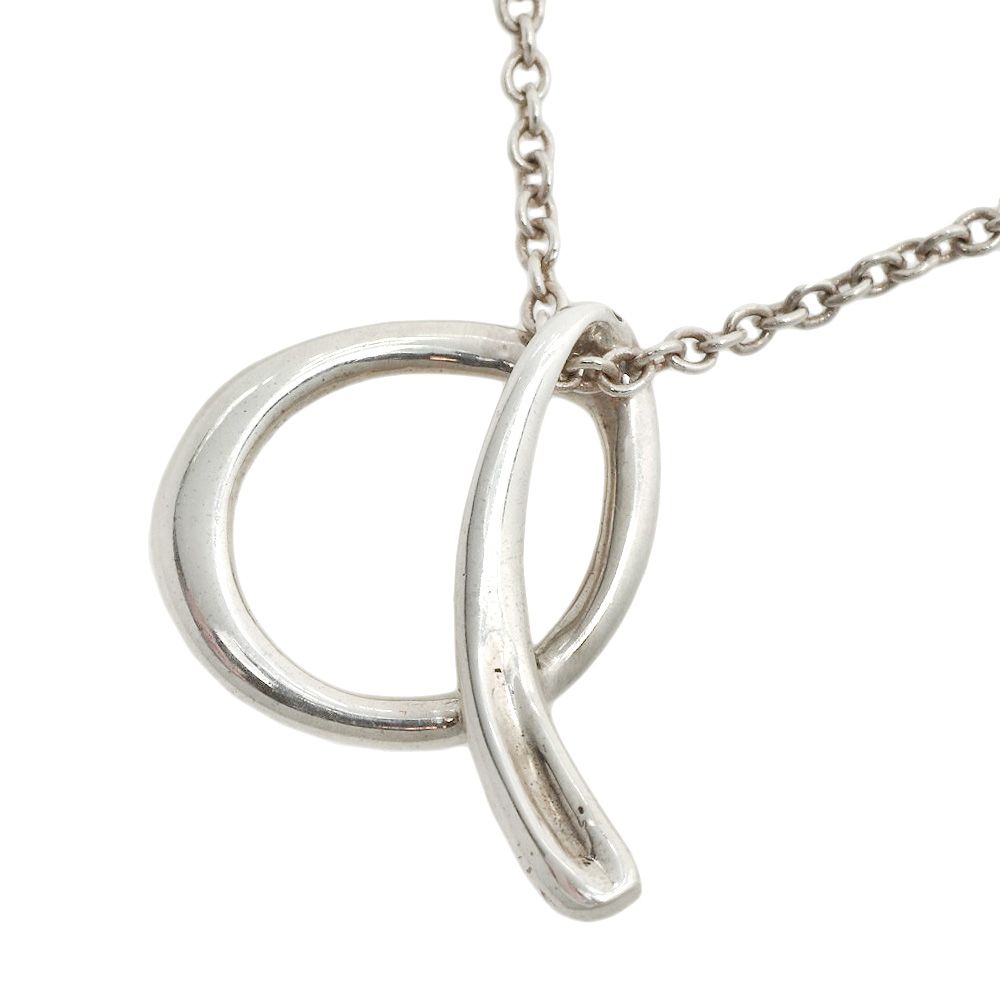 TIFFANY&Co.アルファベット A ネックレス SV925 ヴィンテージ 本物保証】 箱・布袋付 新品同様 ティファニー TIFFANY & Co
