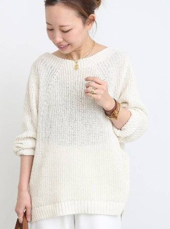 DeuxiemeClasse LilyLinen ニット　ドゥーズィーエムクラス 美品 2022SS Deuxieme Classe ドゥーズィエムクラス Lily Linen