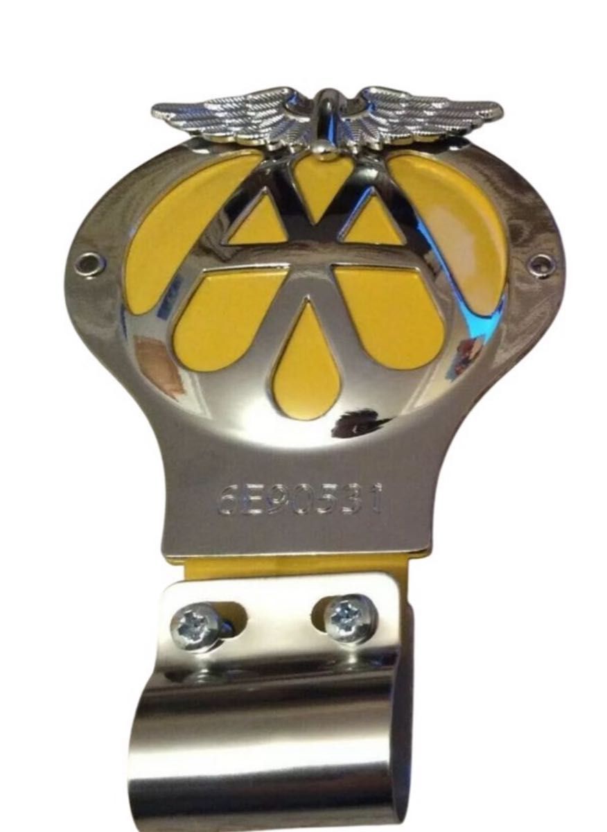 AA グリルバッジ バッジクリップ付 BMC ミニ RAC 1966 英国製