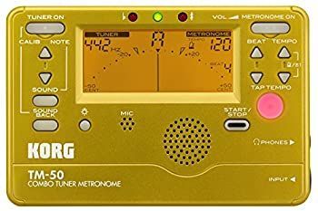 KORG コルグ チューナー メトロノーム TM-50 GD ゴールド
