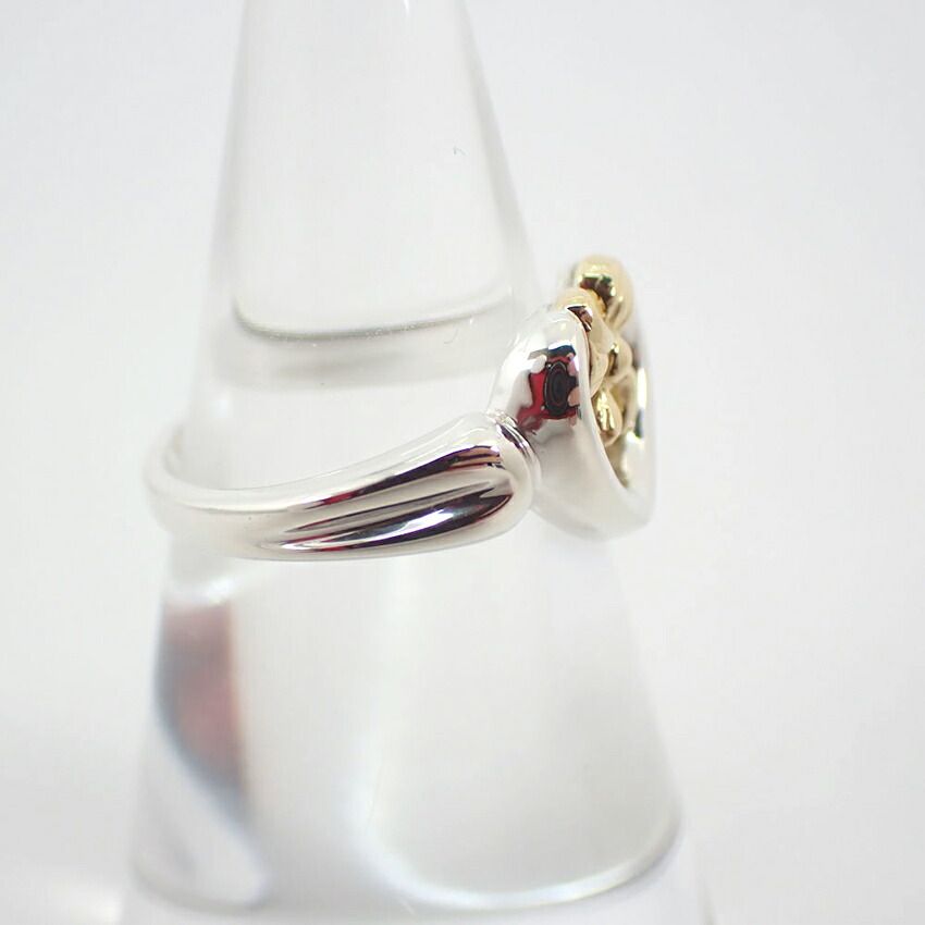 ティファニー 925/750 ハートリボン リング /7号/g509-30 - メルカリ 