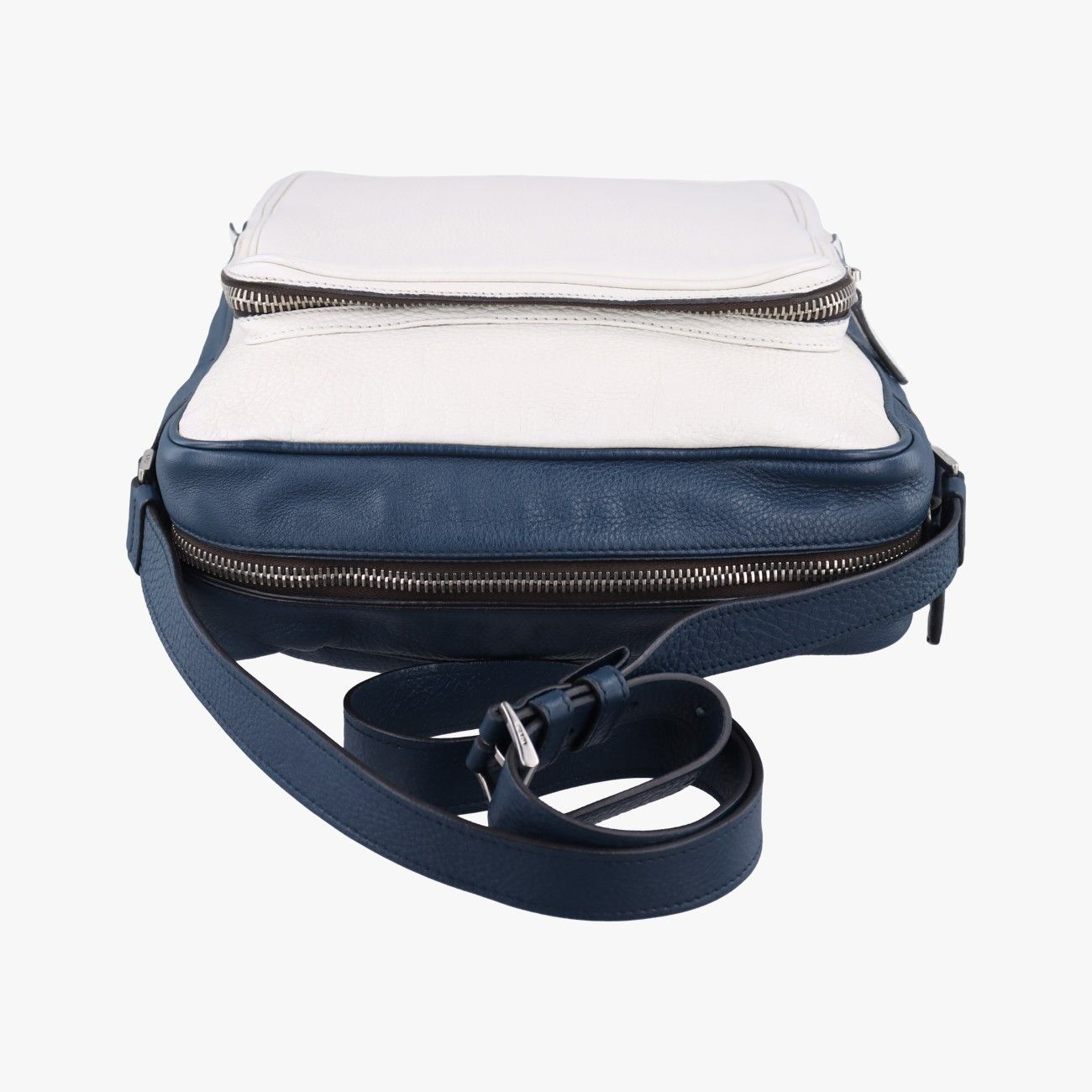 極美品PRADA 2WAYブリーフケース 2VE661 ブラック プラダ メンズ