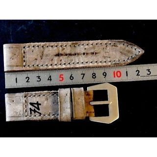 40-50' イタリア海軍 74ストラップ復刻 PRE-Vバックル 灰茶