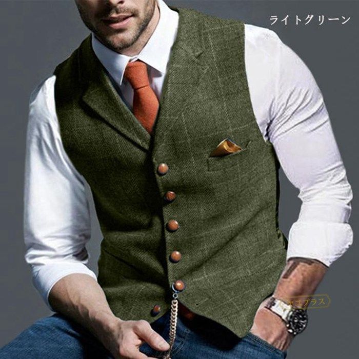 ★定価91,350円★ドルチェ＆ガッバーナ　スーツベスト　フォーマルベスト 楽天市場】ベスト スーツベスト フォーマル トップス ジレ 結婚