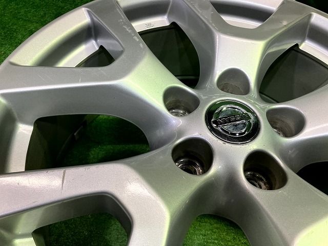 日産 ニッサン T31 エクストレイル 後期 純正 18in 7J ホイール4本 程度良好品】ニッサン T31 エクストレイル 後期 純正 18in 7J+40