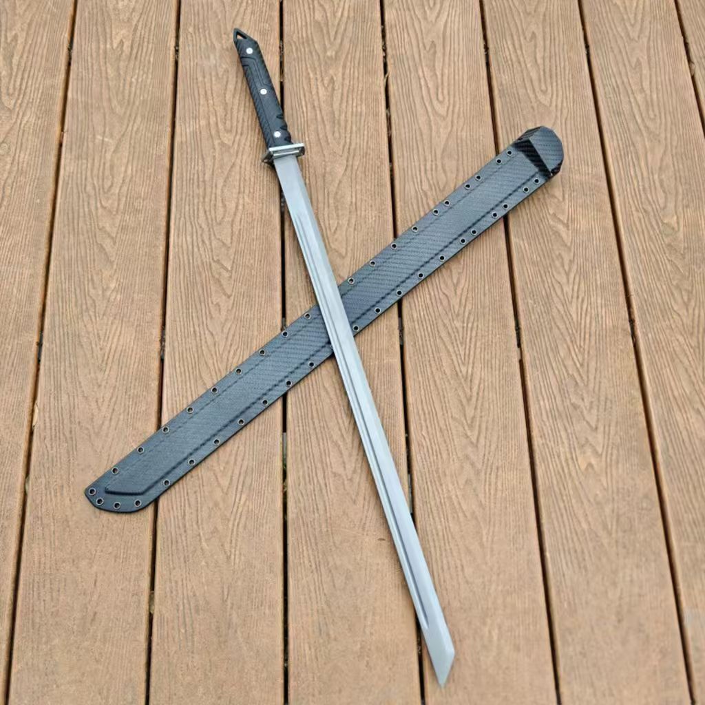 模造刀 約97cm 戦術唐横刀」未来型模造刀 炭素繊維(全長97cm・軌道鋼製