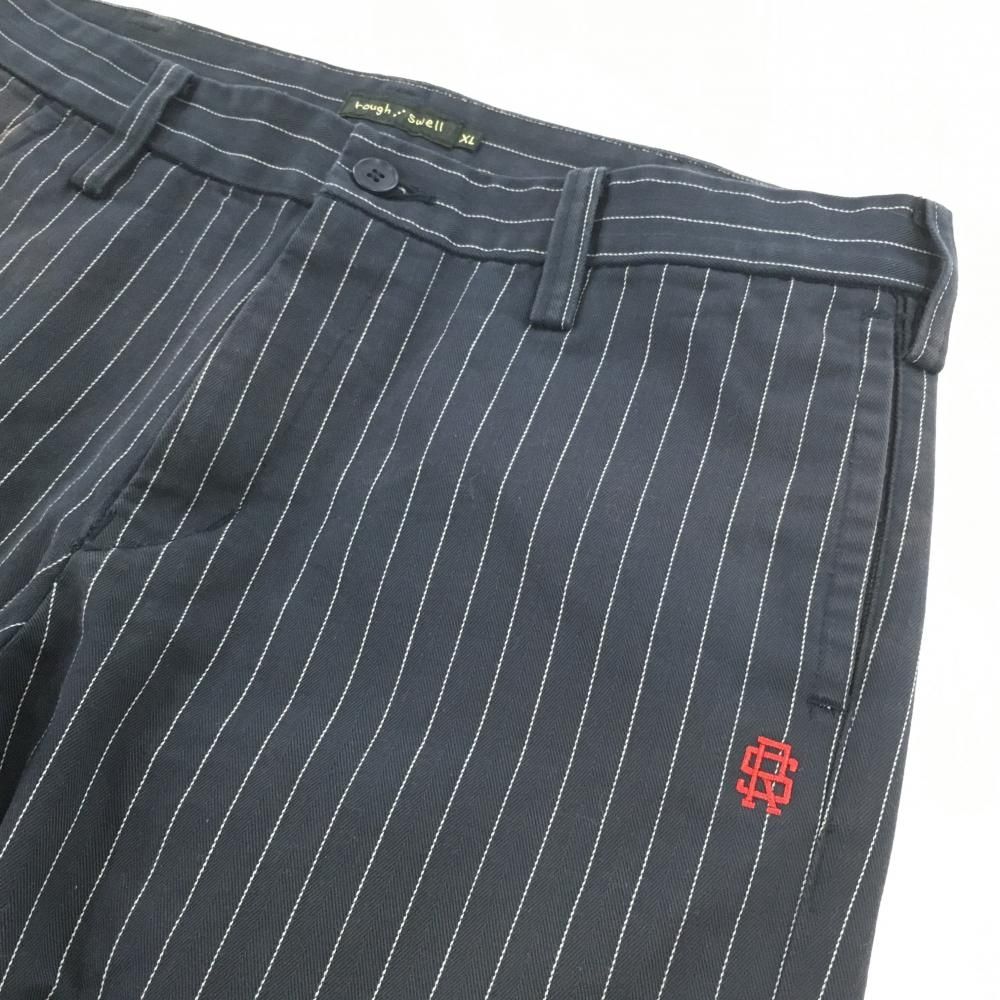 ☆SALE価格☆ラフアンドスウェル パンツ ネイビー×白 ストライプ