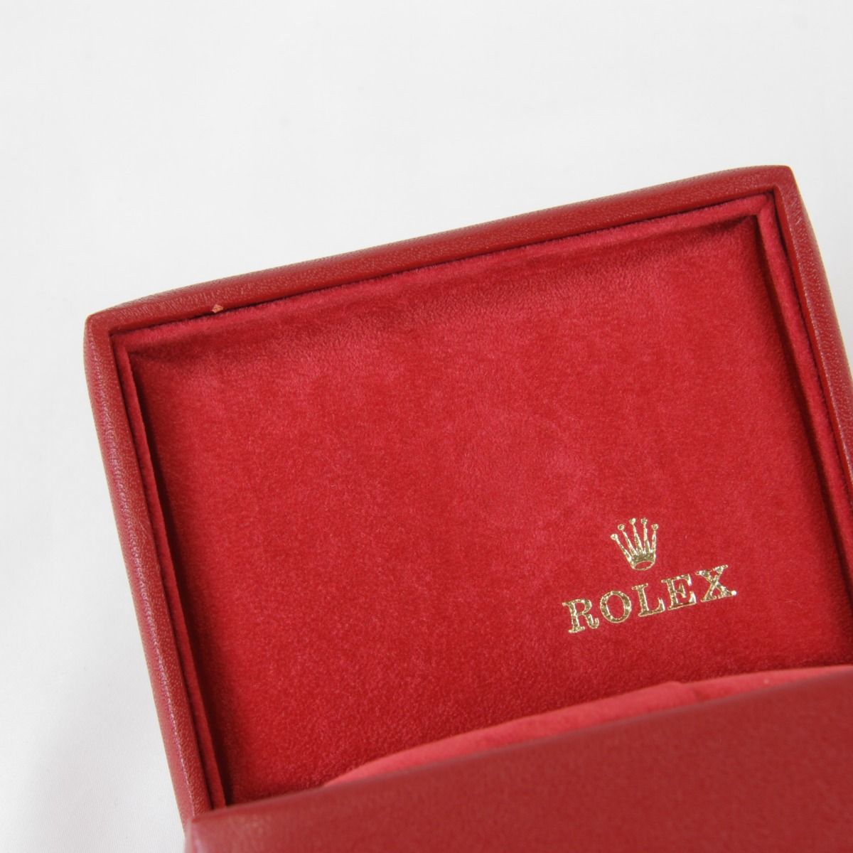 5☆大好評！ ROLEX ロレックス ケースのみ その他雑貨 レザー ユニセックス レッド 赤 外 き インテリア 小物 ディスプレイ