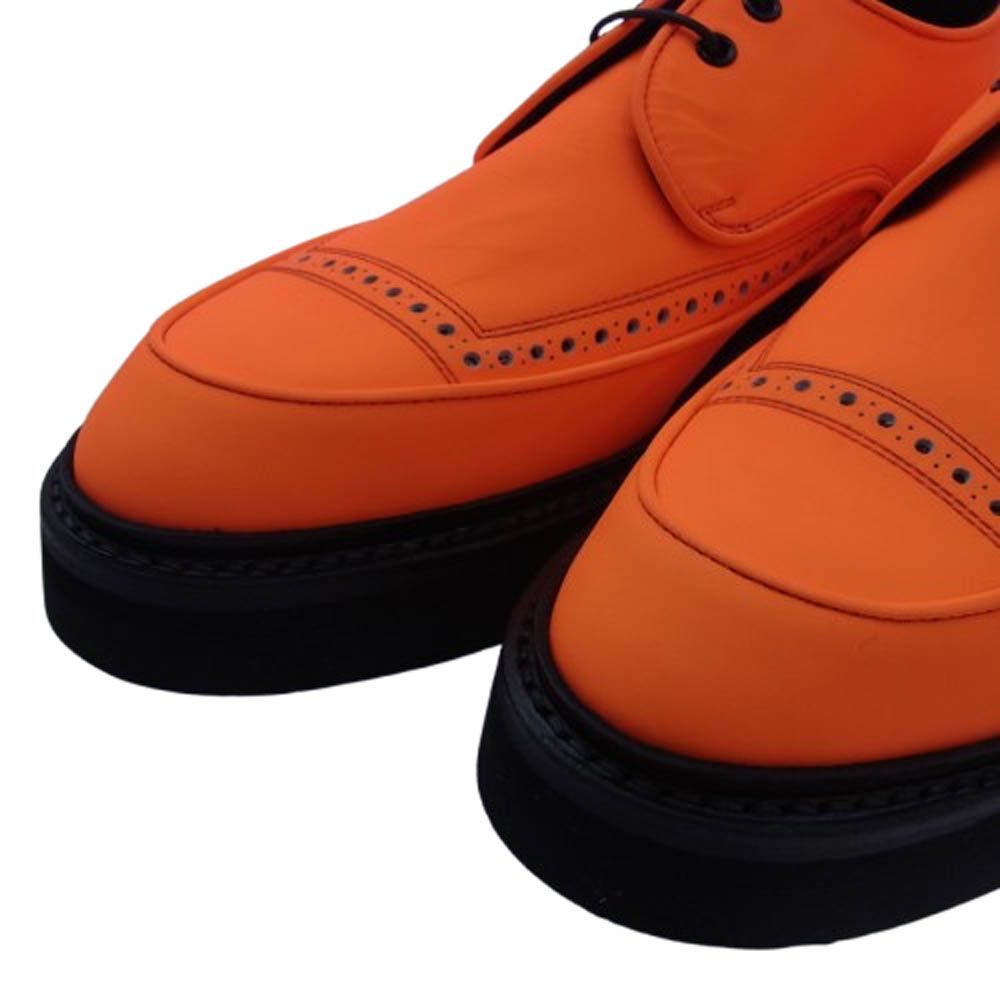  キッズラブゲイト KIDS LOVE GAITE TOM ポインテッドトゥ VIBRAM社製 ビブラム EVスポンジソール レザー シューズ オレンジ オレンジ系 ブラック系 UK 8.5 27 cm その他 靴