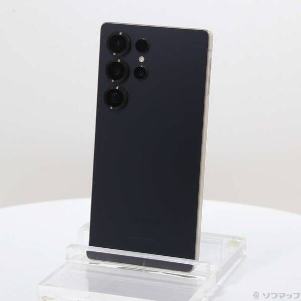 中古品〕 Galaxy S25 Ultra 512GB チタニウムブラック SC-52F