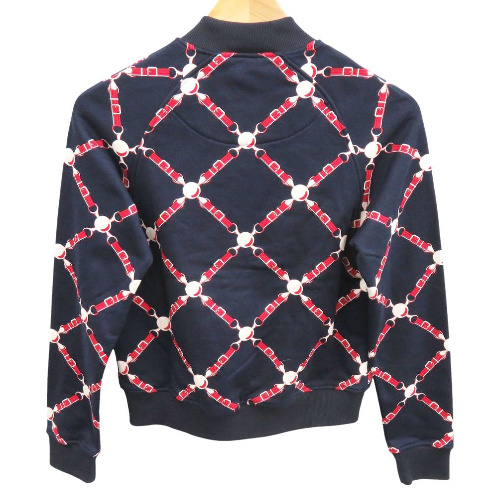 現状渡し エルメス グラン トゥラララ 2E4207DK コットン ネイビー ブルゾン アウター ジャケット 1382 HERMES