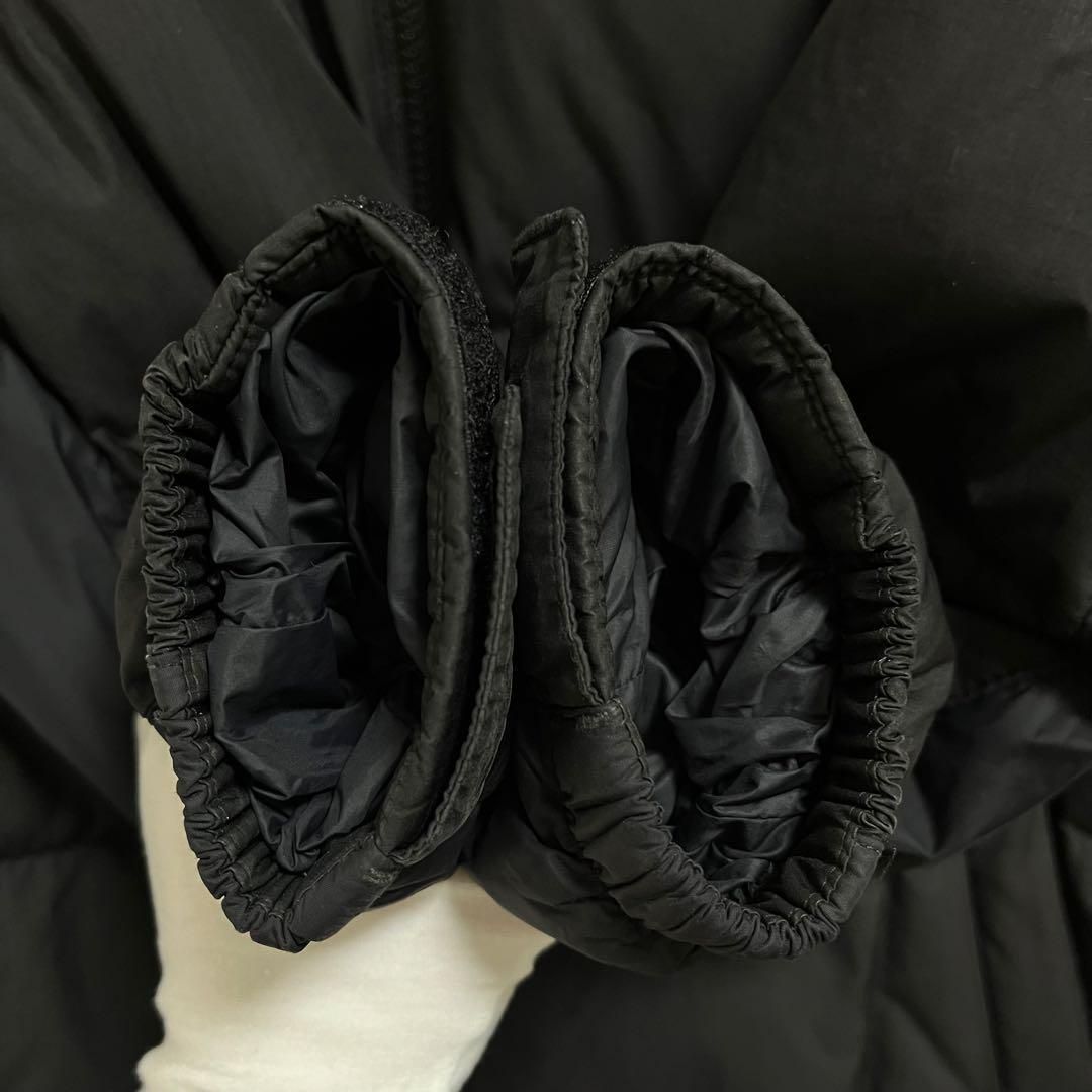 最安値に挑戦。 THE NORTH FACE ダウンジャケット キッズ150 黒 ロングコート