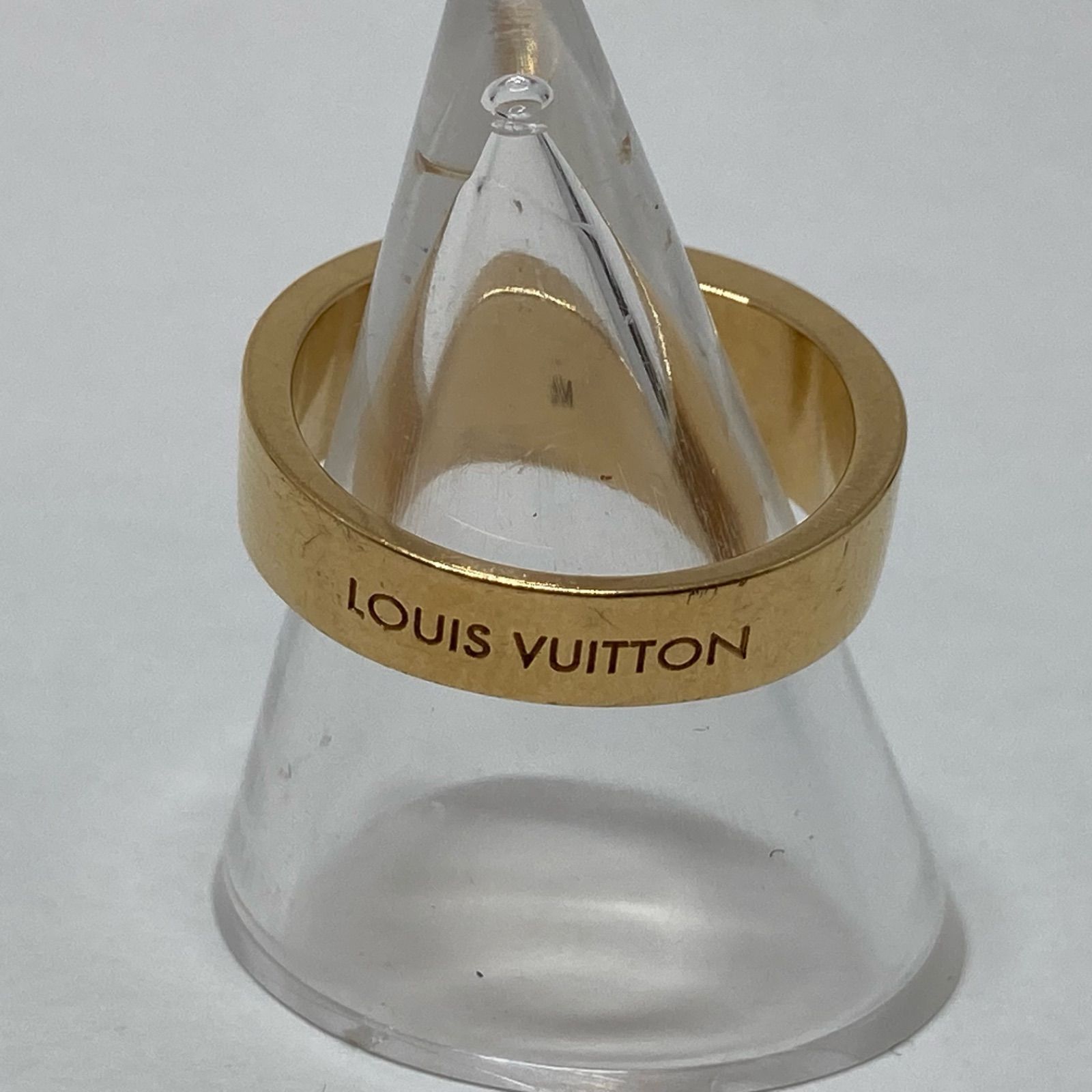 【極美品】LOUIS VUITTON ルイ ヴィトン バーグ ギミア クルーリング 指輪 Mサイズ ゴールド #11.5 M66421