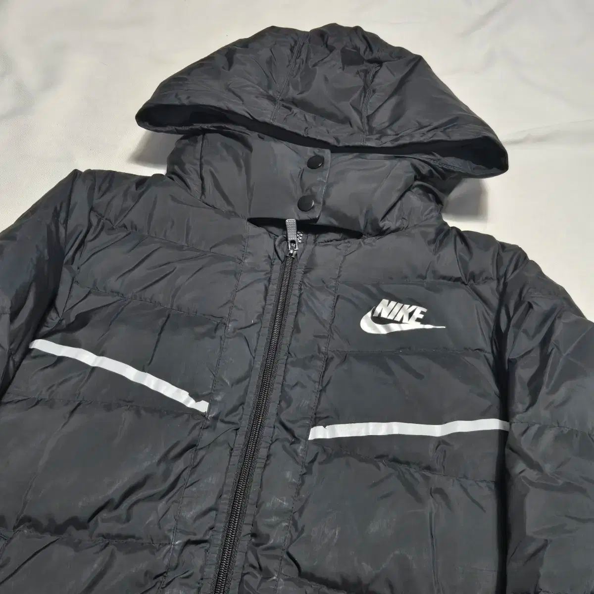 XL Nike(ナイキ） グースダウン ロング丈ダウンパーカー - メルカリ