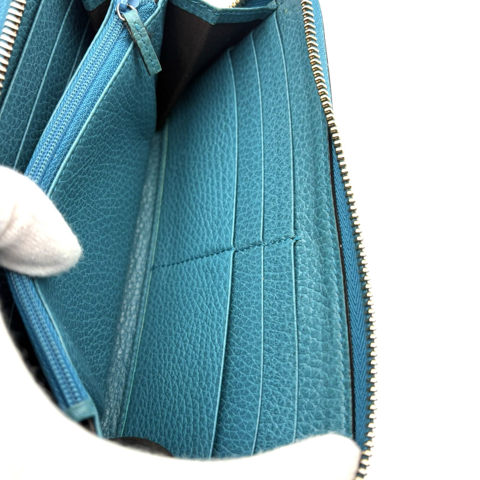 箱付／美品 】GUCCI グッチ GG インターロッキングG ラウンド