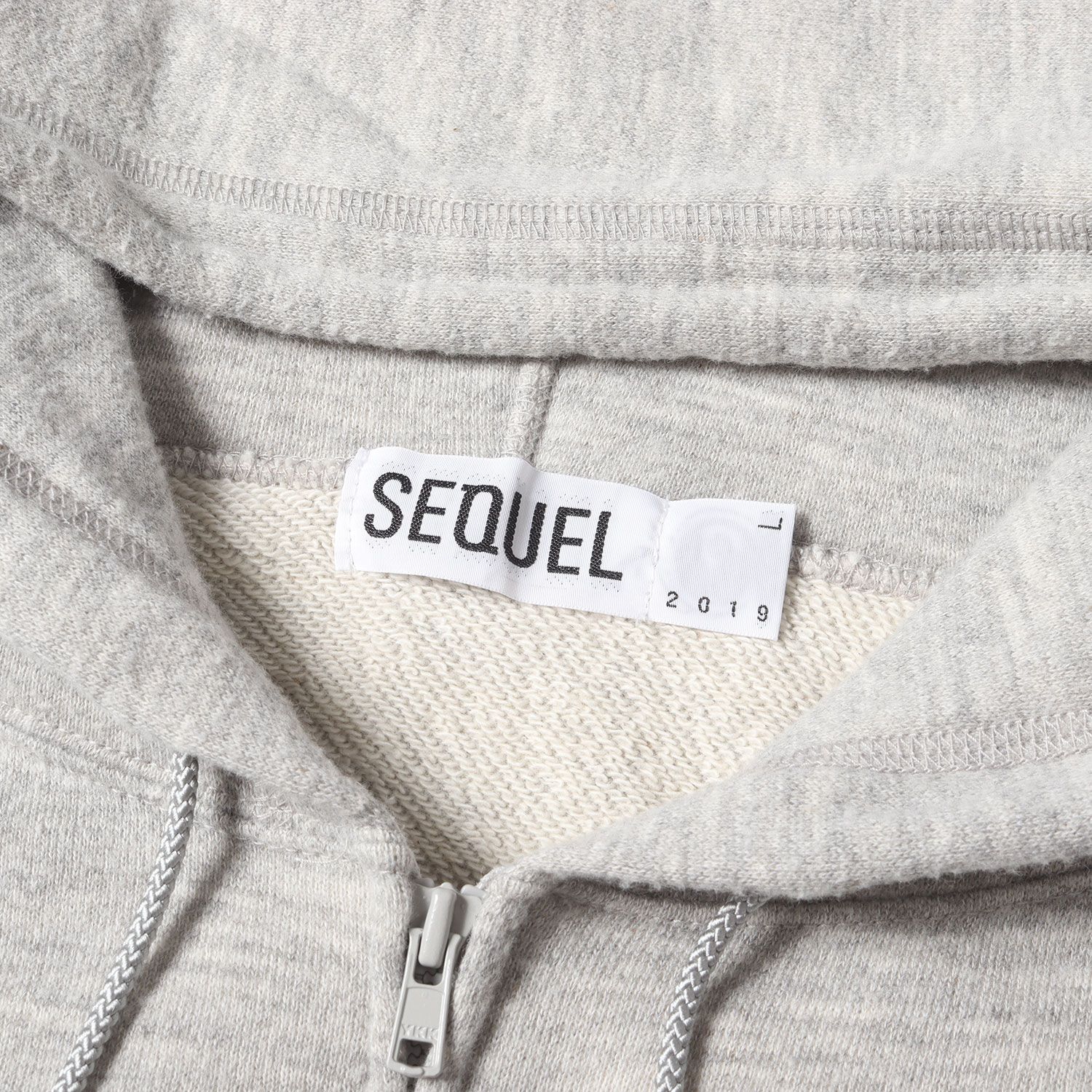 R*C様 シークエル SEQUEL ZIP HOODIEパーカー SEQUEL シークエル パーカー サイズ:L ブランドロゴ ジップ