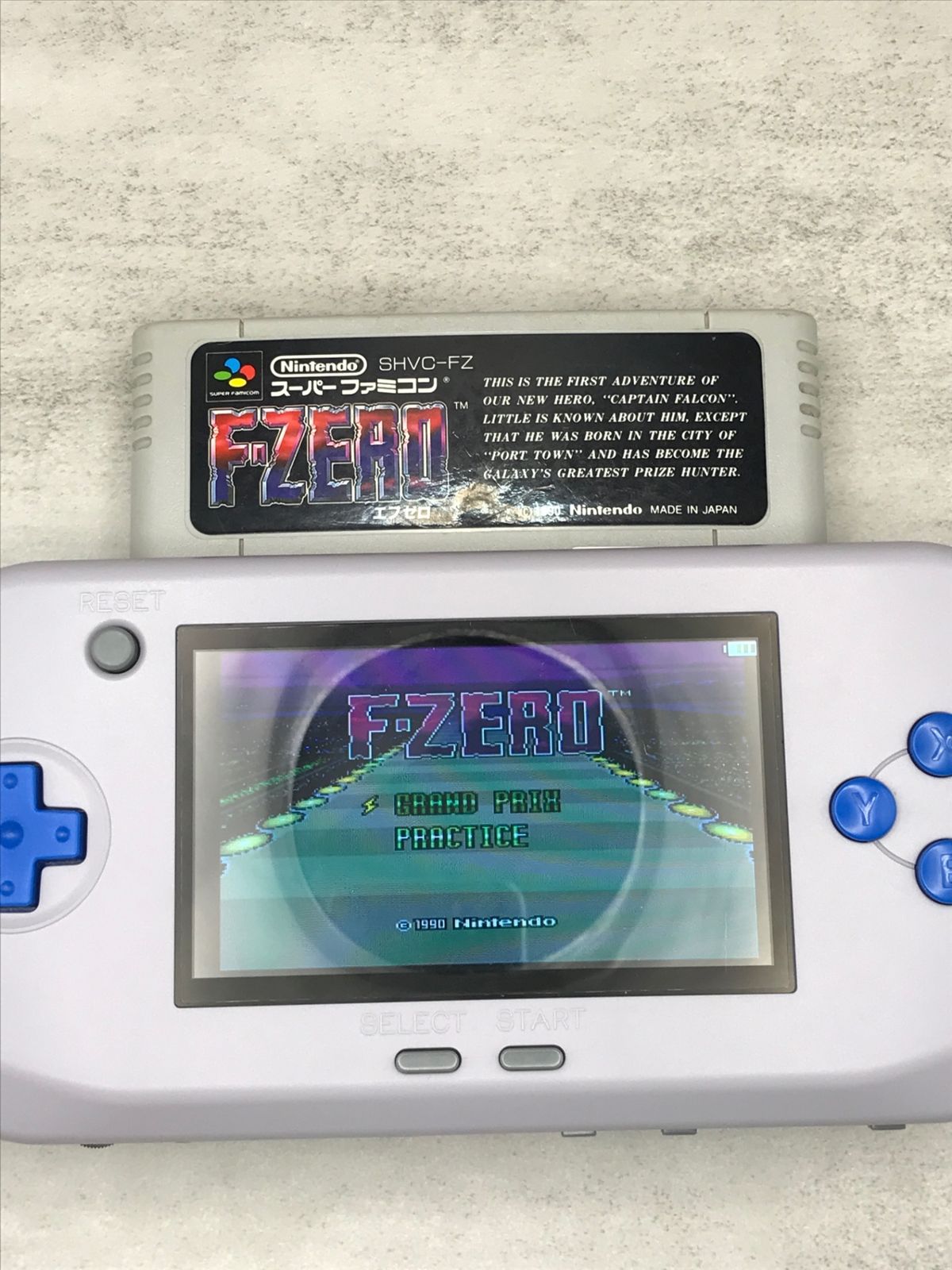 動作確認済】F-ZERO エフゼロ SHVC-FZ[SFC/SNES]/AI-01252477-5