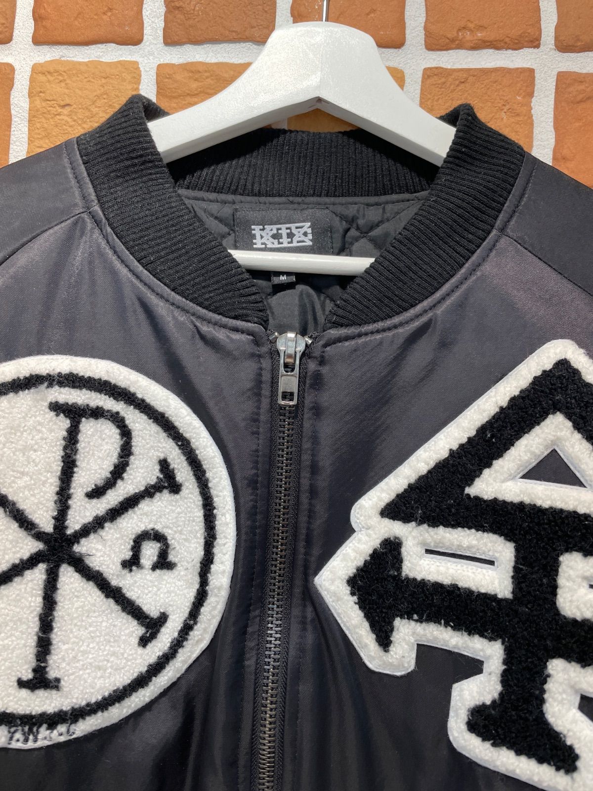 KTZ ケーティーゼット ボンバージャケット ブラック 黒 Mサイズ