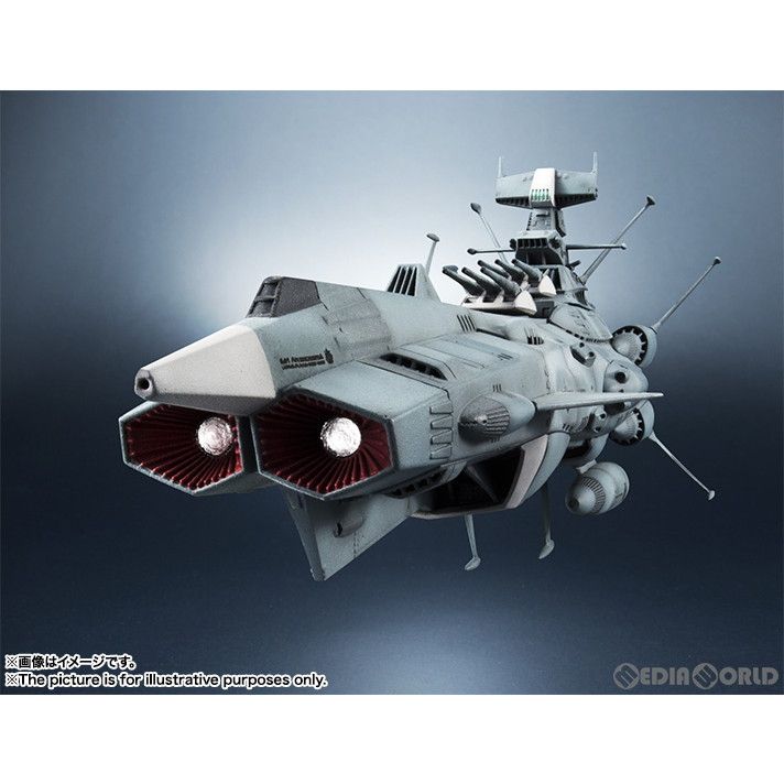 再販 輝艦大全 キカンタイゼン 1|2000 地球連邦アンドロメダ級一番艦 アンドロメダ 宇宙戦艦ヤマト2202 愛の戦士たち 完成品 フィギュア バンダイスピリッツ